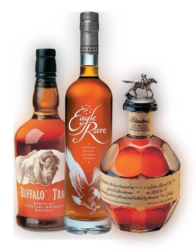 Buffalo Trace Eagle Rare 10-Year & Blanton’s Special Reserve Bourbon Bundle 700ml bottle set