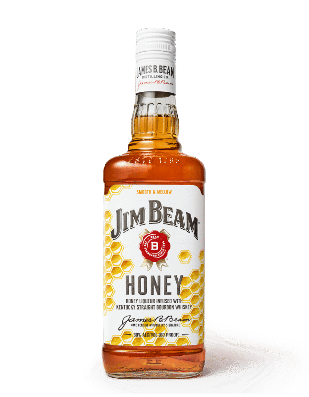 Jim Beam Honey Bourbon 700ml bottle.