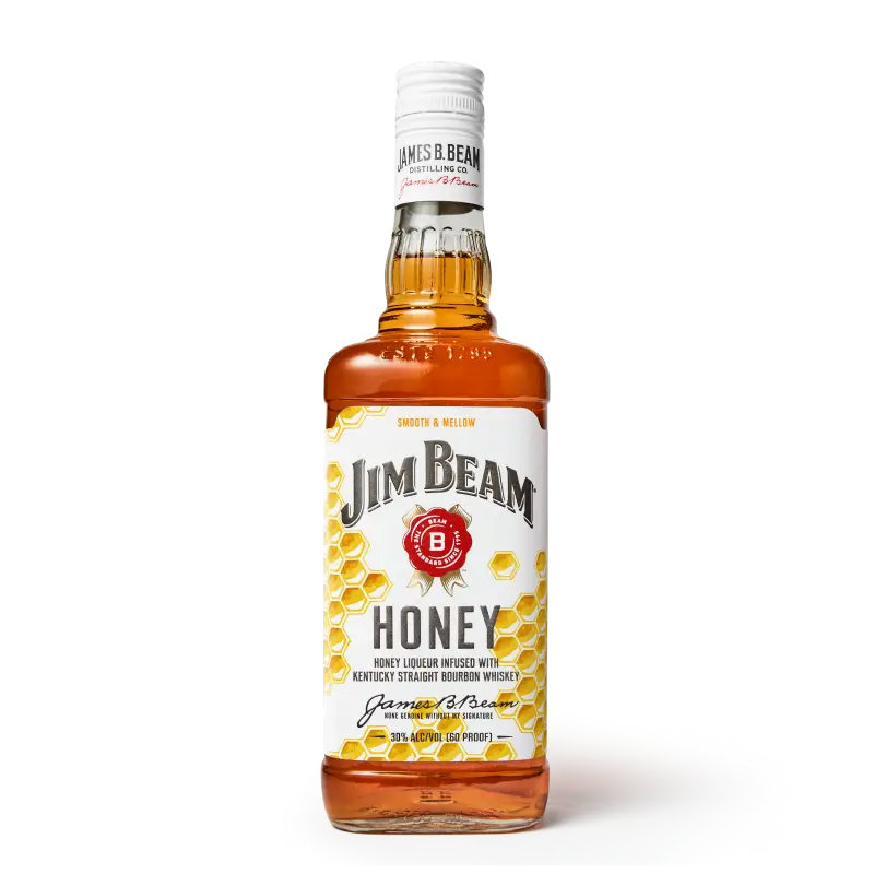 Jim Beam Honey Bourbon 700ml bottle.