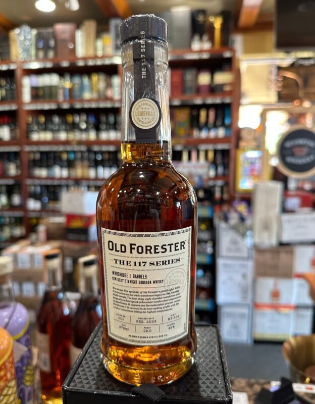 Old Forester 117 Series Warehouse H Kentucky Straight Bourbon Whiskey Bottle – Limited Edition